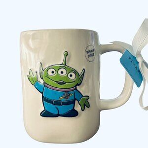 Rae Dunn Pixar Disney "Prepare to be Chosen" Toy Story Green Alien Mug (NWT)